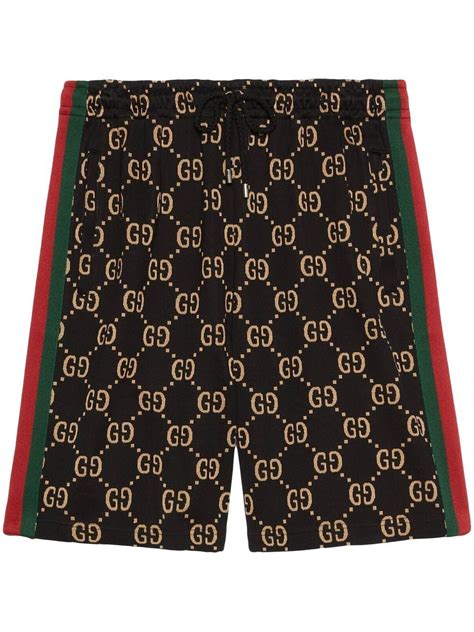 gucci jacquard shorts|gucci loved bermuda short.